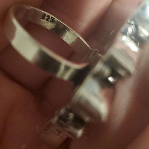 New Citrine 925 Silver Statement Ring. - Picture 8 of 8